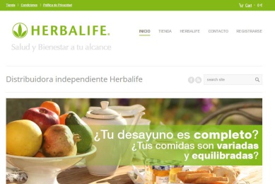 Tienda online nutrición