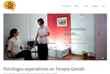 Página web psicóloga